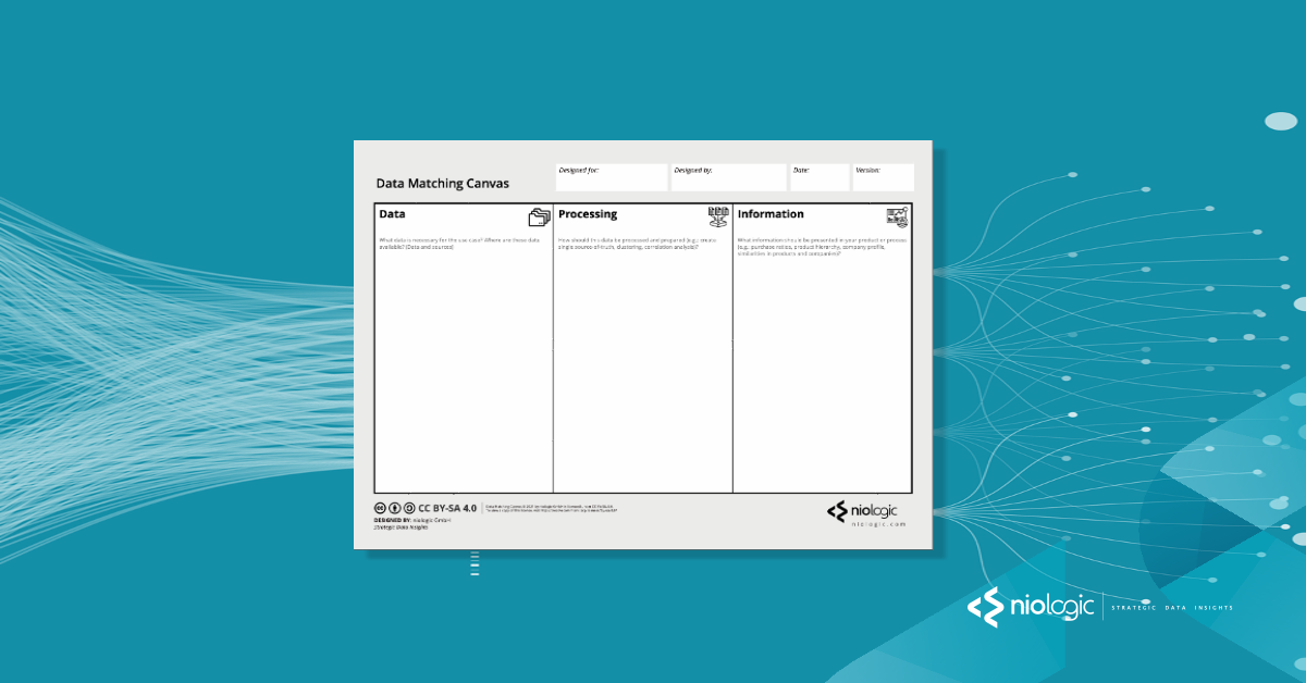 Plan your successful data strategy with our free Data Matching Canvas